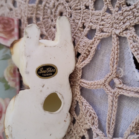 Charming Vintage Cream and Brown Cat Figurine - Picture 2 of 2